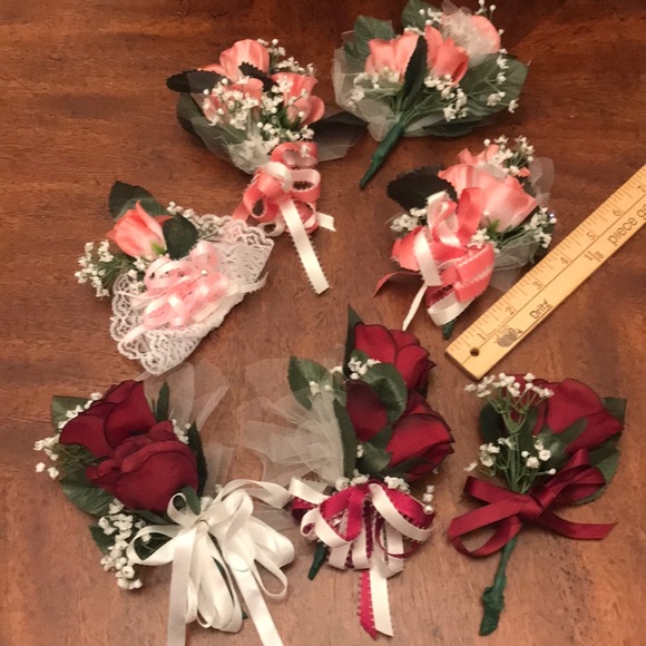 Other - Corsages Handmade never worn silk flowers